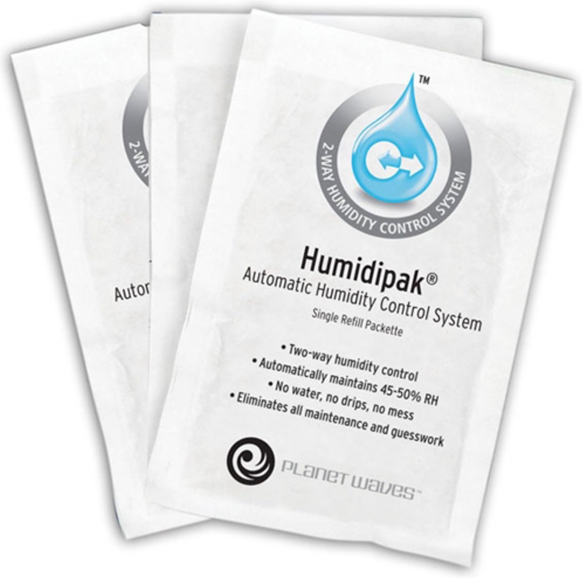 DAddario PW-HPRP-03 luchtbevochtiger Refill Set voor Humidipak - Accessoire voor gitaren
